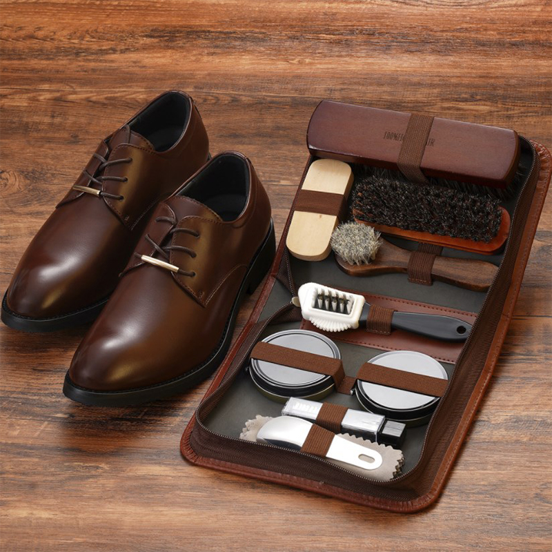 Grooming Kit Horse - Ensemble de brosses à chaussures en