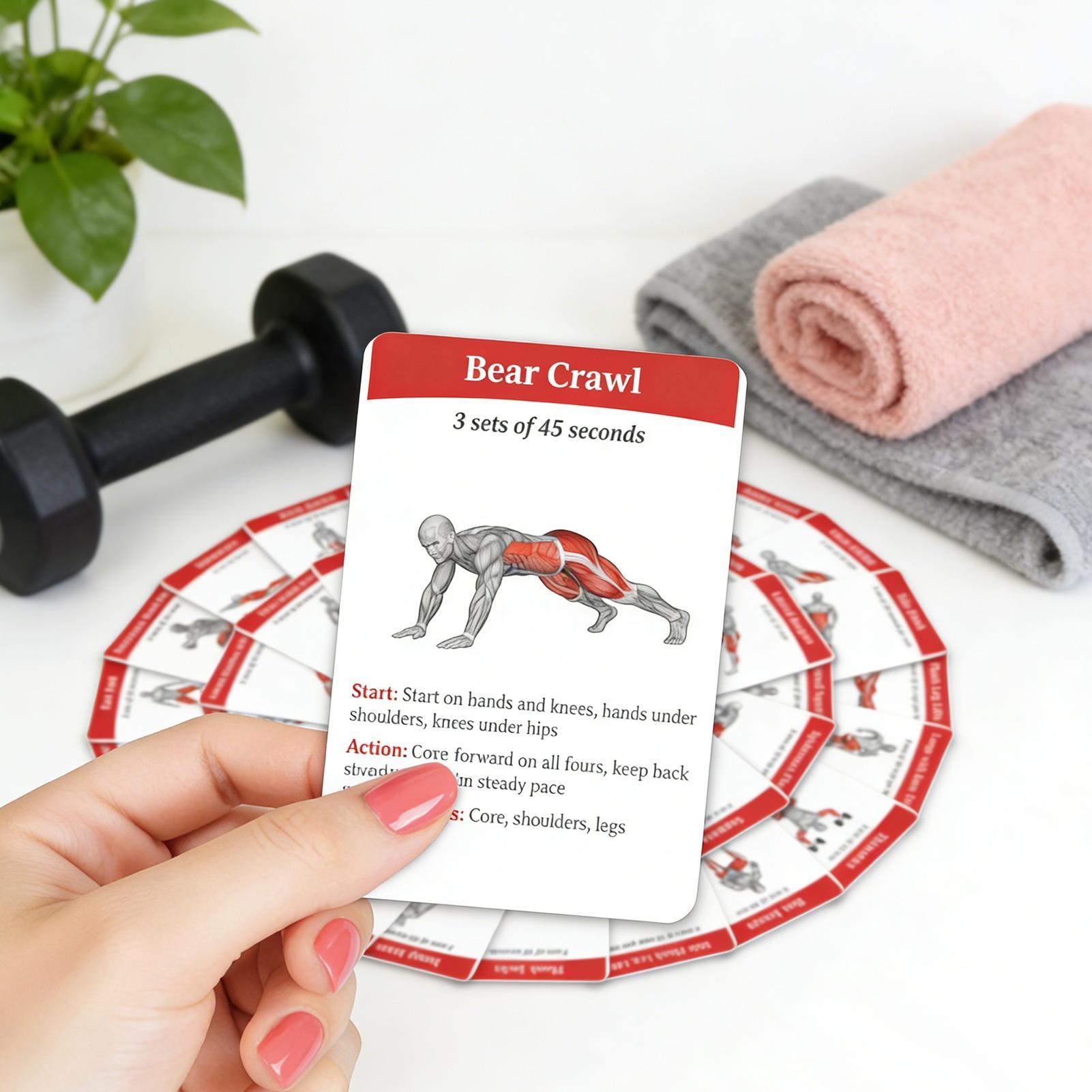 Outdoor Sports Hall - 36 cartes de fitness, guide complet