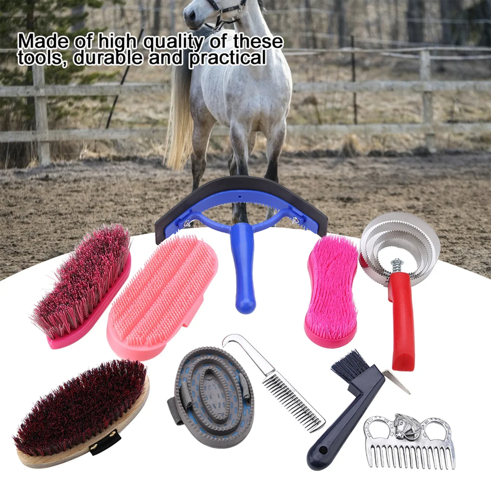 Grooming Kit Horse - Kit de soins de toilettage pour