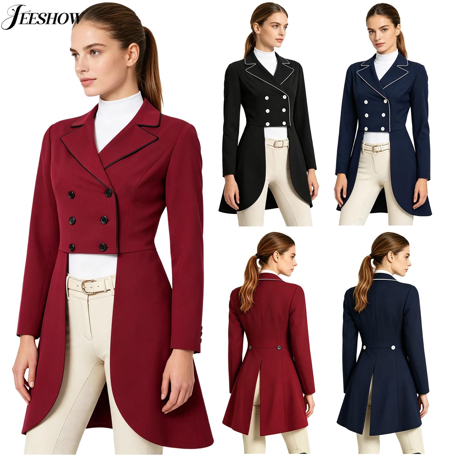 Riding Crop Dressage - Veste de dressage équestre pour femme,