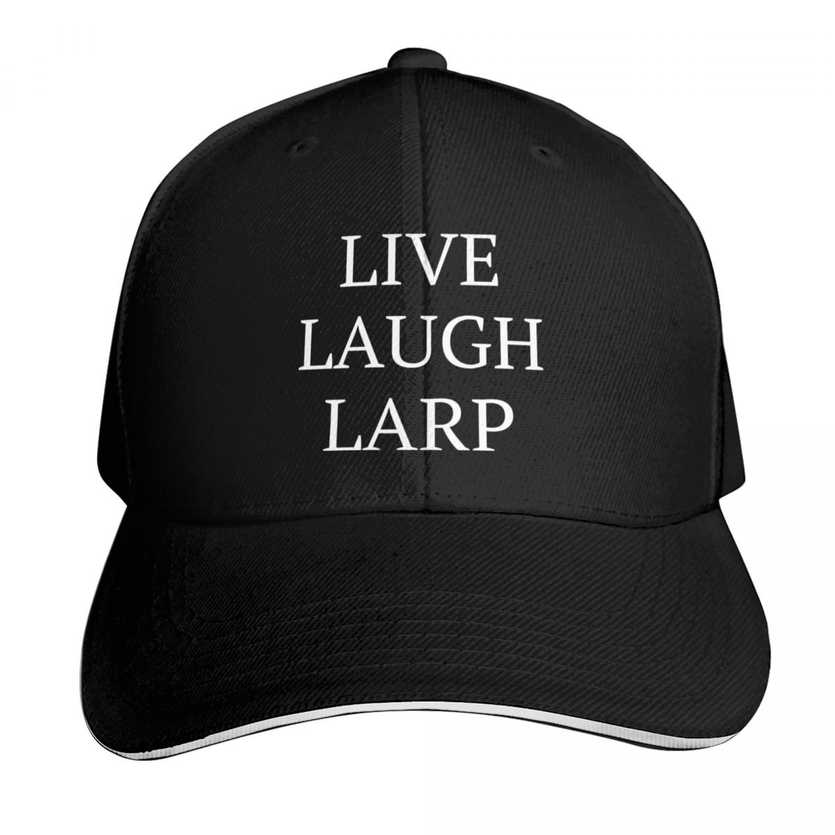 Outdoor Sport Live - T-shirt Live Laugh Larp | Casquette