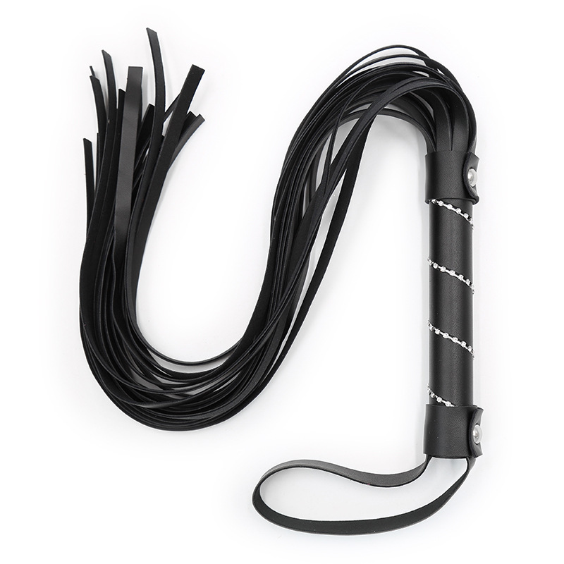 Riding Crop Dressage - Fouet d'équitation en cuir avec poignée