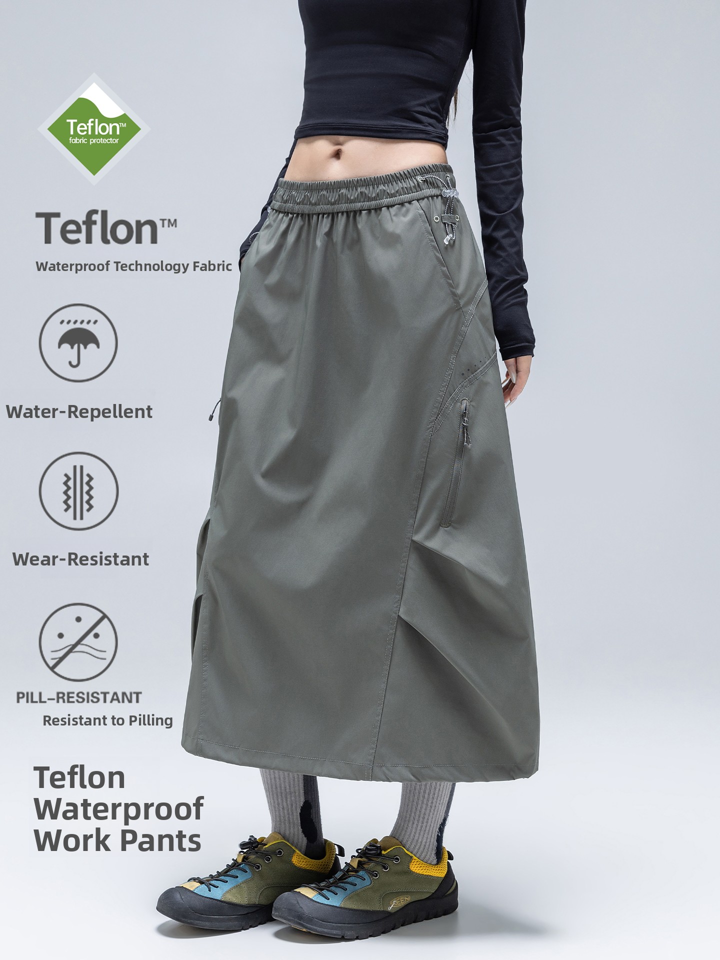 Jupe mi-longue pour femmes, st - Outdoor Sports Umbrella avis et prix