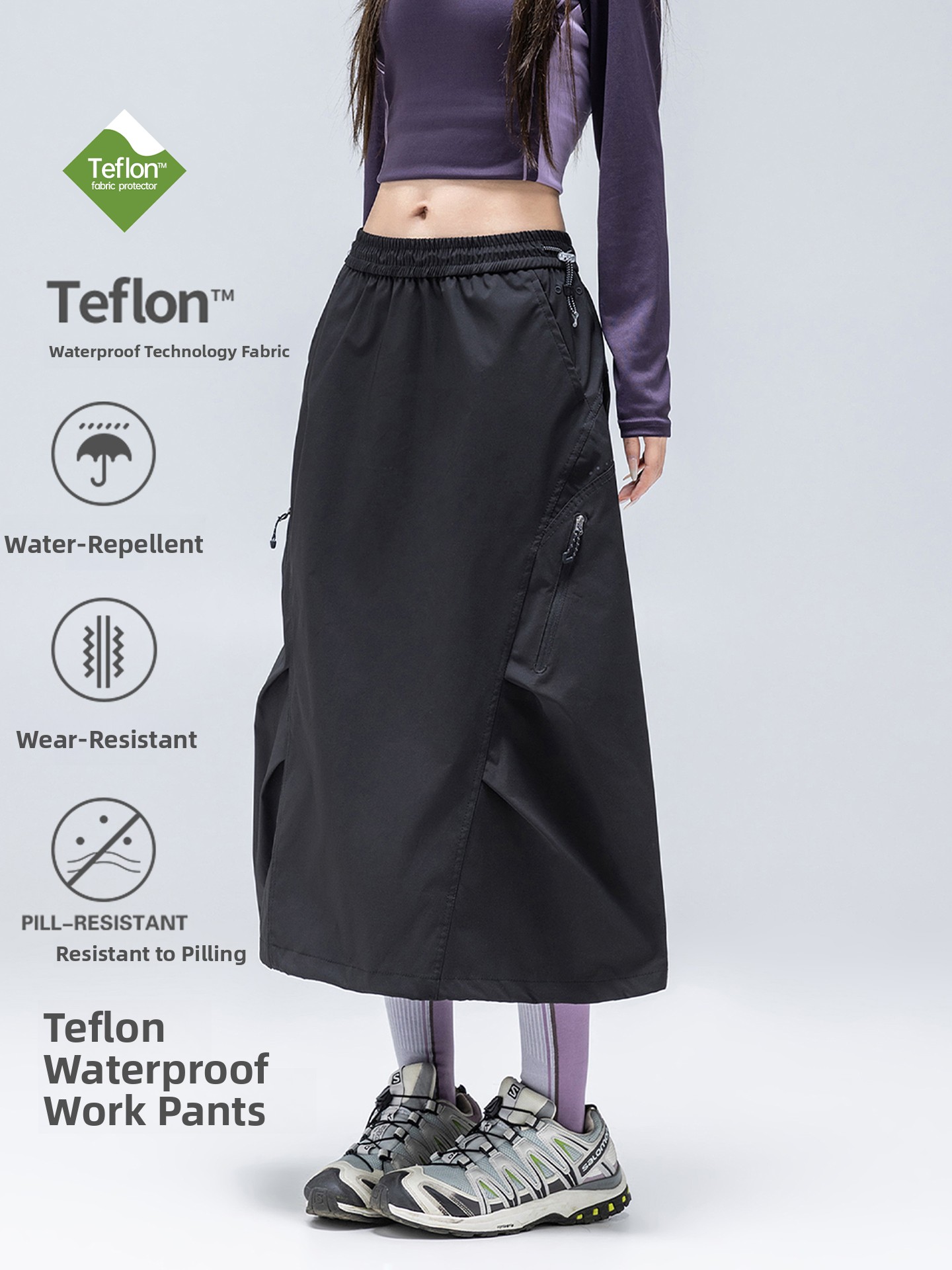 Jupe mi-longue pour femmes, st - Outdoor Sports Umbrella avis et prix