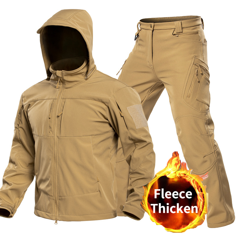 Combinaison tactique softshell - Outdoor Sport Winter Jacket avis et prix