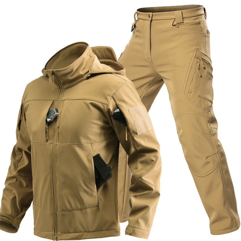 Combinaison tactique softshell - Outdoor Sport Winter Jacket avis et prix