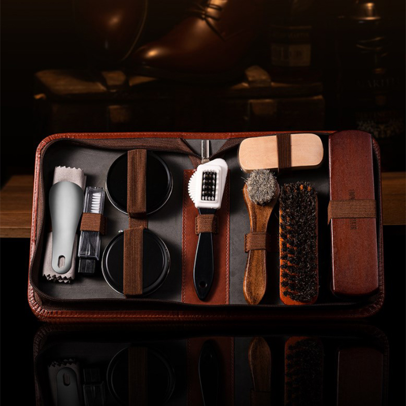 Ensemble de brosses à chaussur - Grooming Kit Horse avis et prix