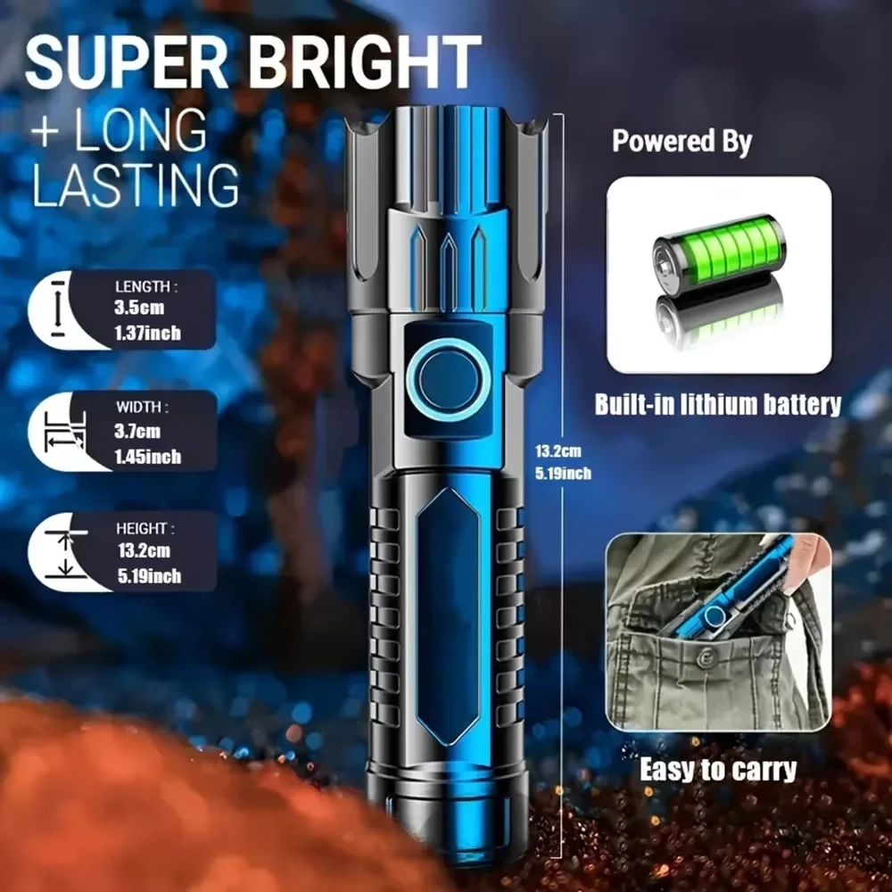 Lampe de poche LED super lumin - Outdoor Spotlight avis et prix