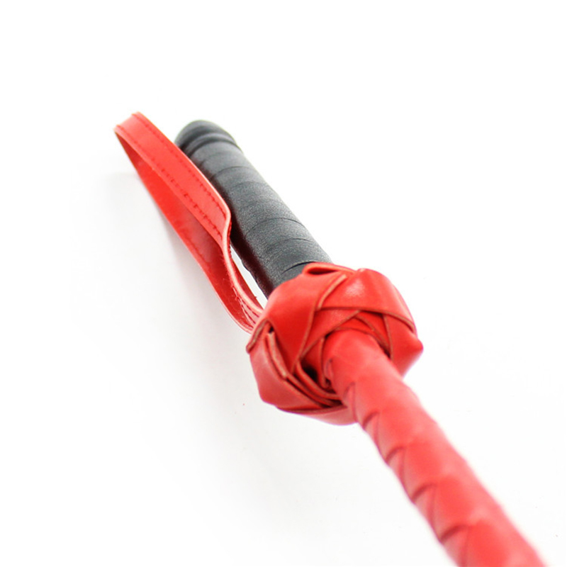 Fouet Long et Droit en Cuir Ro - Riding Crop Dressage avis et prix
