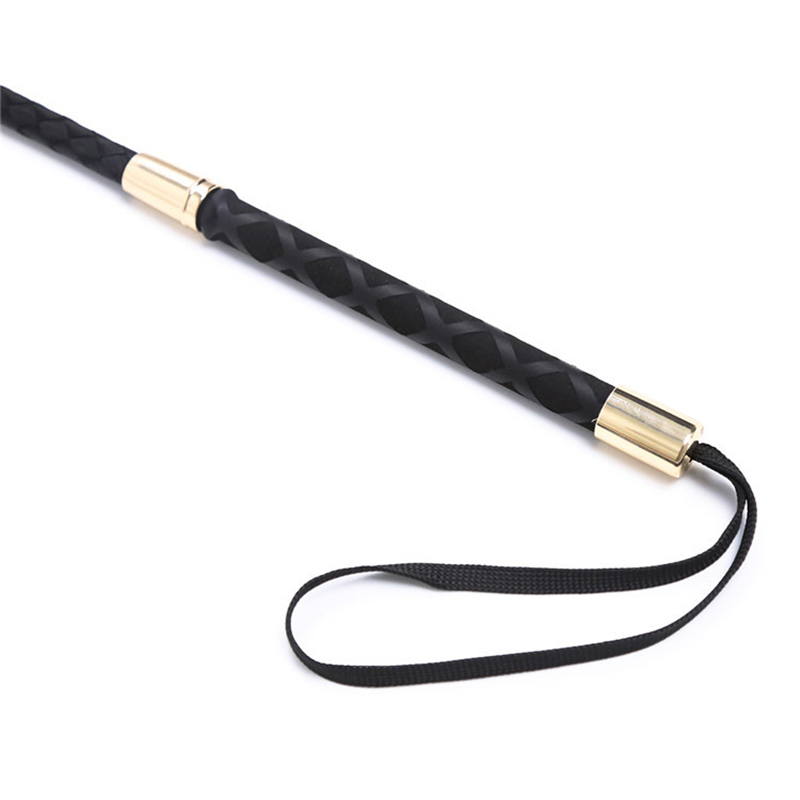 Fouet long droit en cuir en fo - Riding Crop Dressage avis et prix