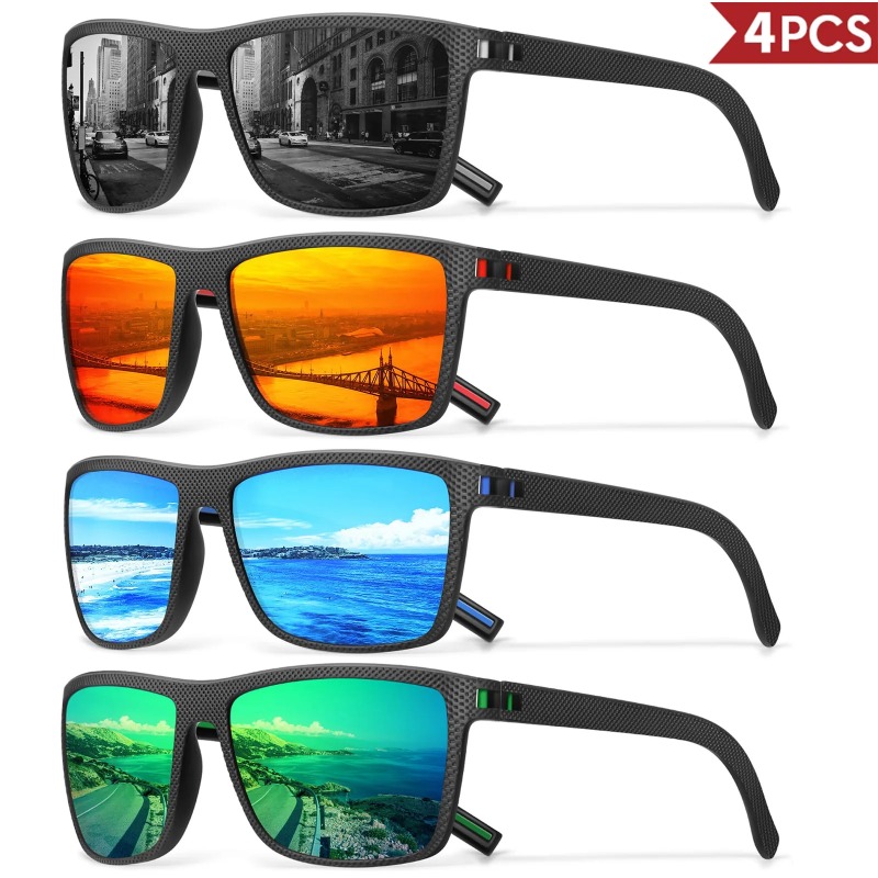 Lunettes de soleil colorées po - Outdoor Sport Glasses avis et prix