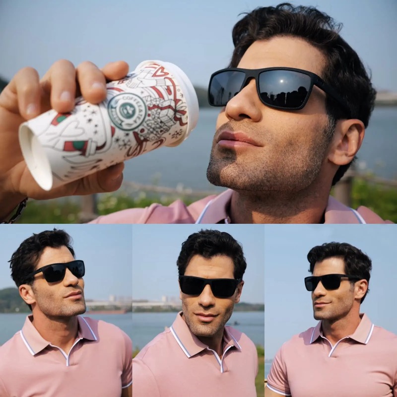 Lunettes de soleil colorées po - Outdoor Sport Glasses avis et prix