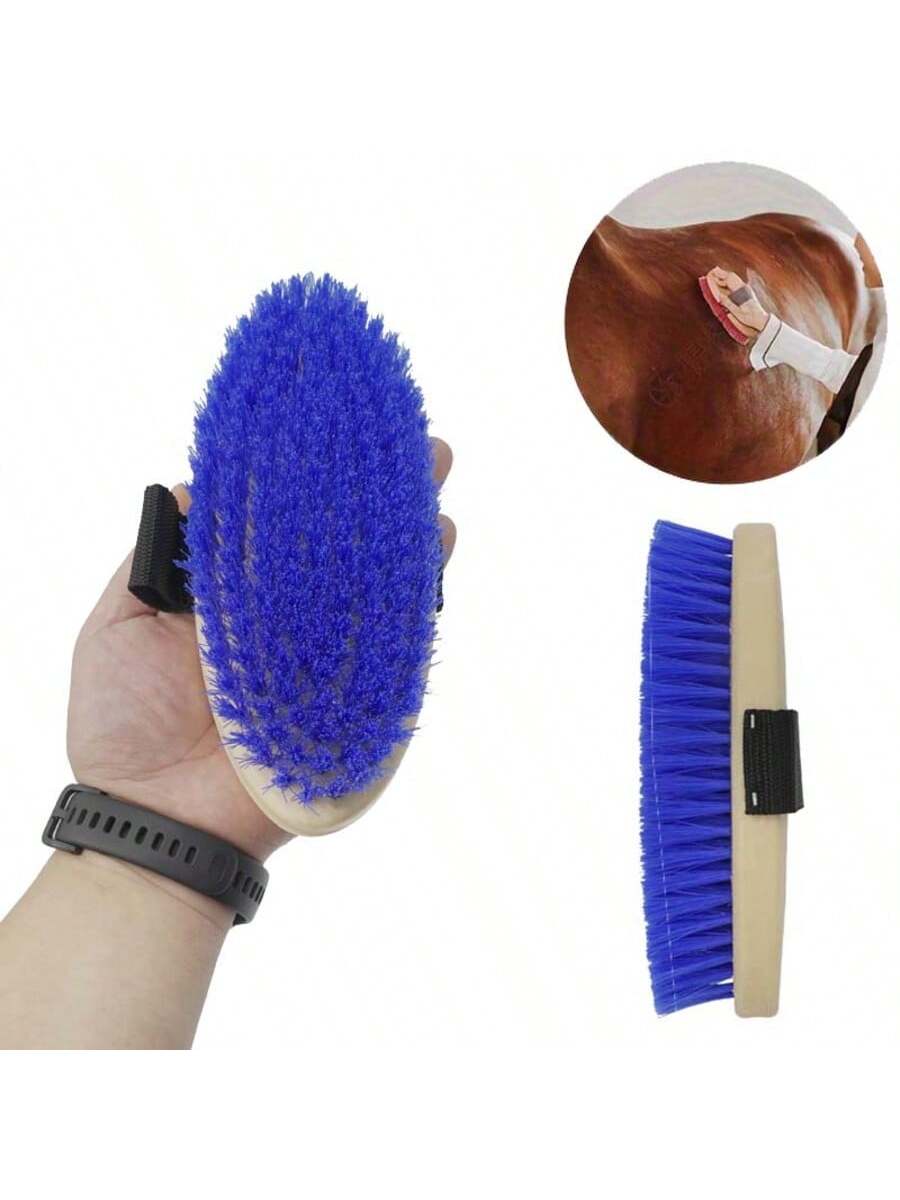 Brosse de toilettage elliptiqu - Grooming Kit Horse avis et prix