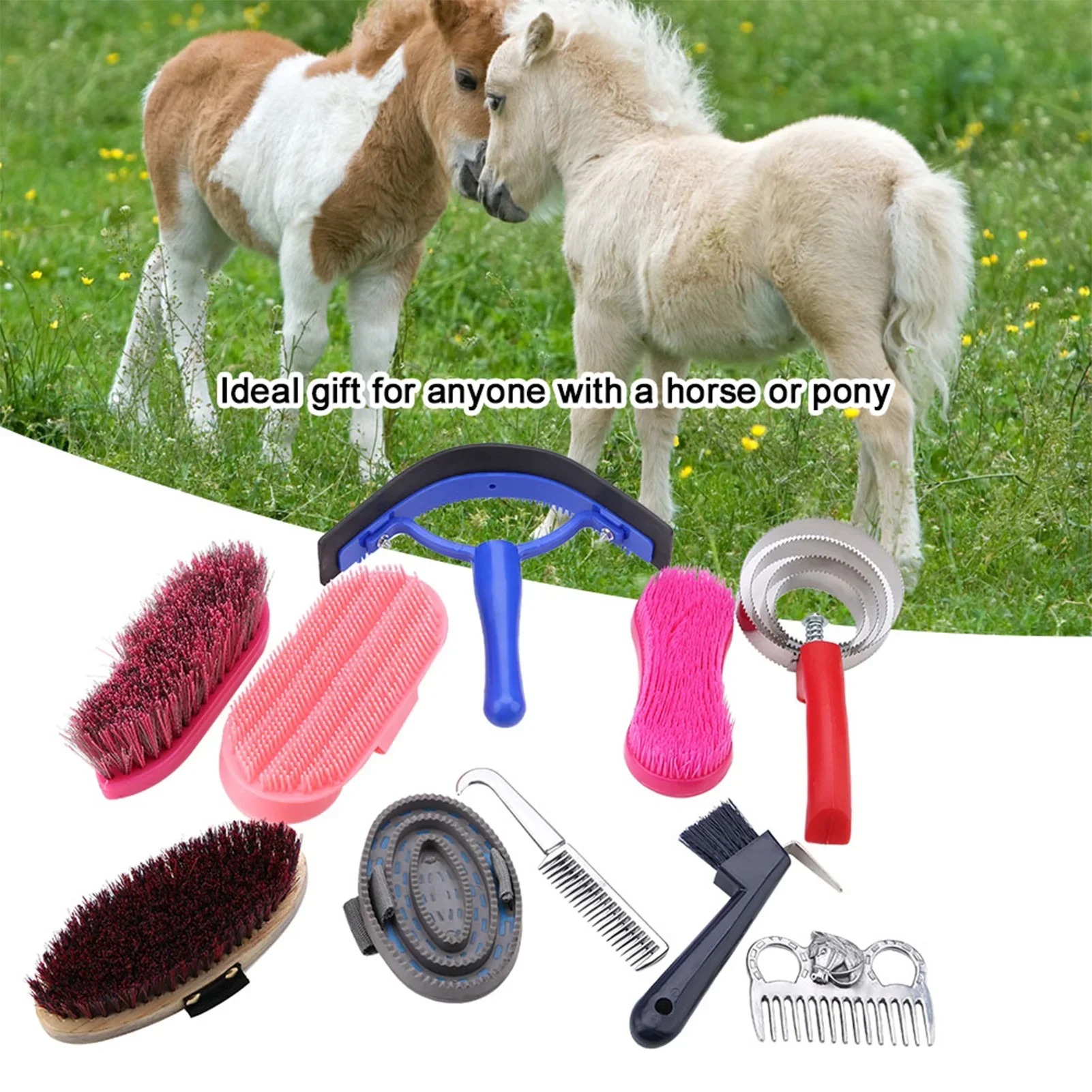 Kit de soins de toilettage pou - Grooming Kit Horse avis et prix