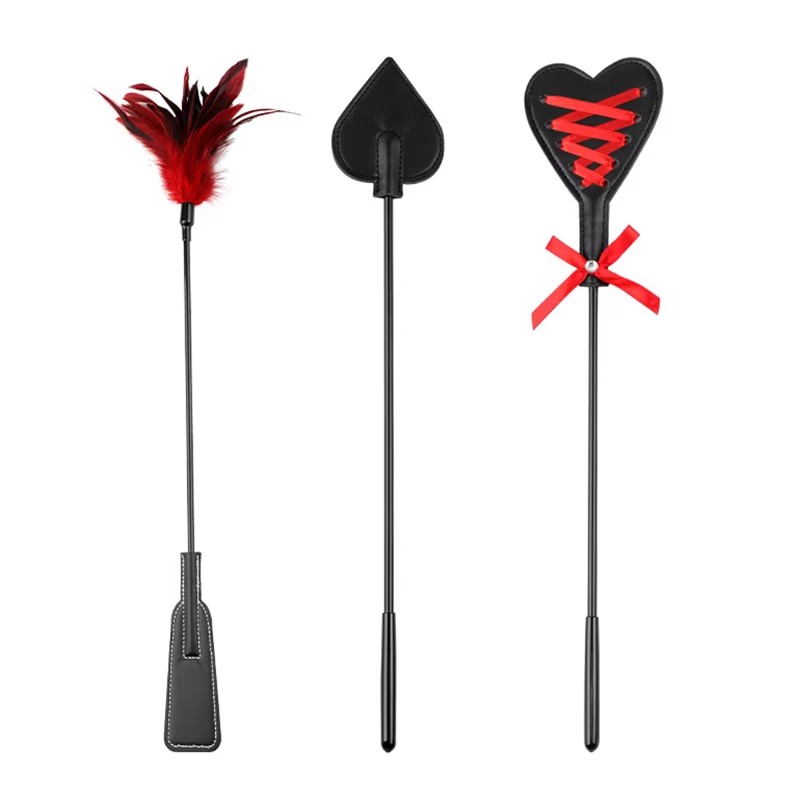 Pagaies en cuir PU à plumes, f - Riding Crop Dressage avis et prix