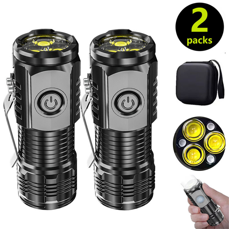 Mini lampe de poche 3LED avec  - Outdoor Spotlight avis et prix