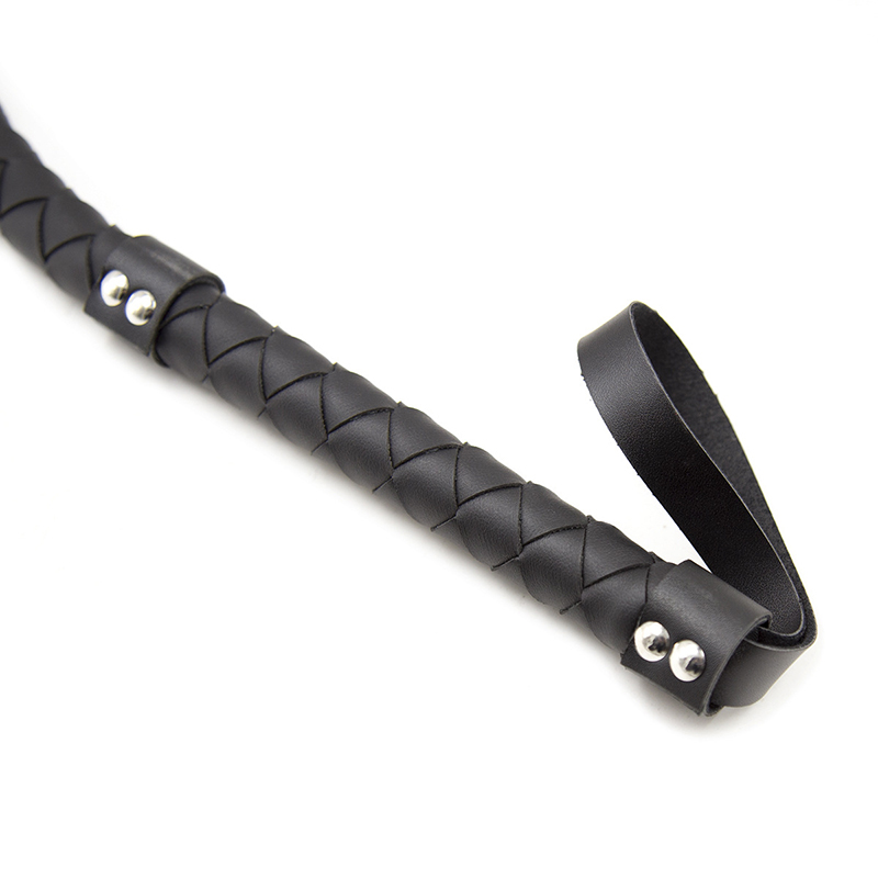 Fouet de salle en cuir avec po - Riding Crop Dressage avis et prix